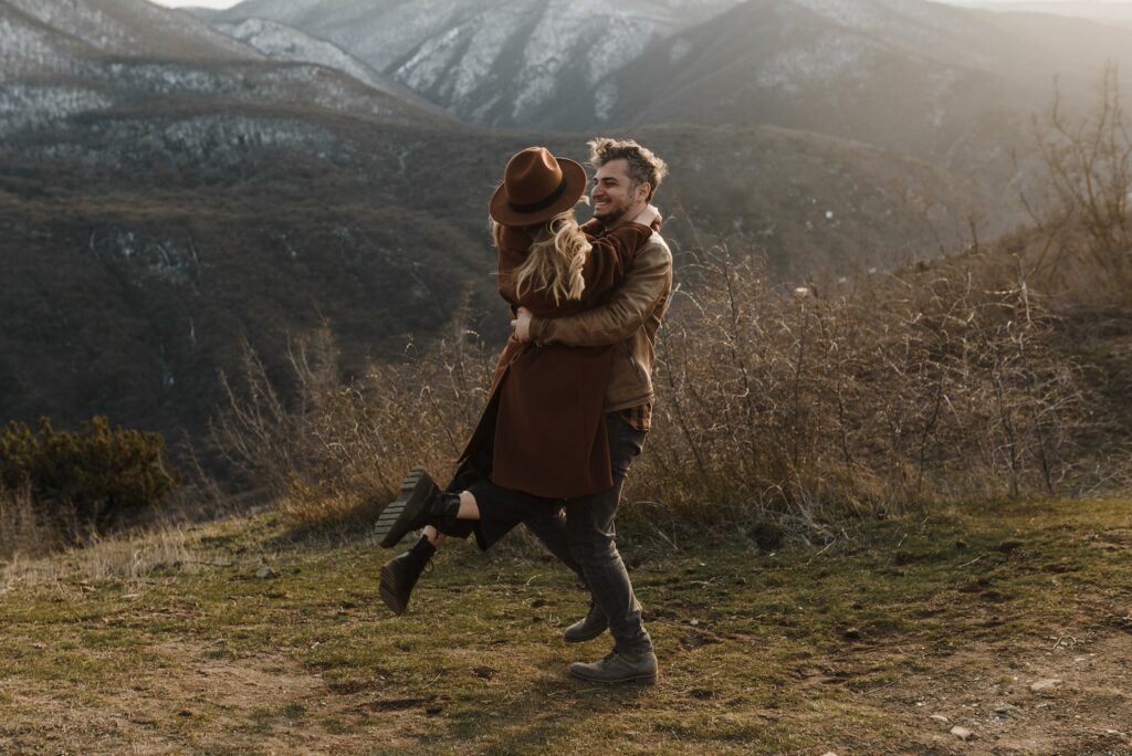 Man Carrying Woman-Relationship Breakdown