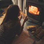 woman, fireplace, mug Tempting Secrets