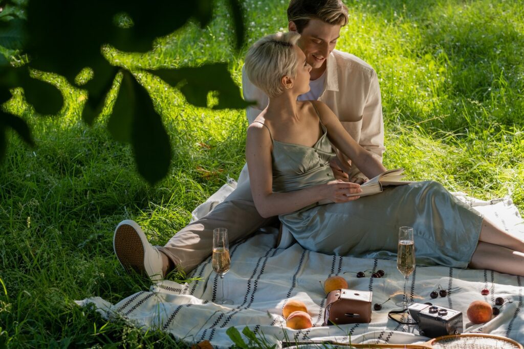 Couple Having a Picnic-Obsessed with You