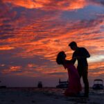 Man and Woman on Beach during Sunset-Signs He's Into You