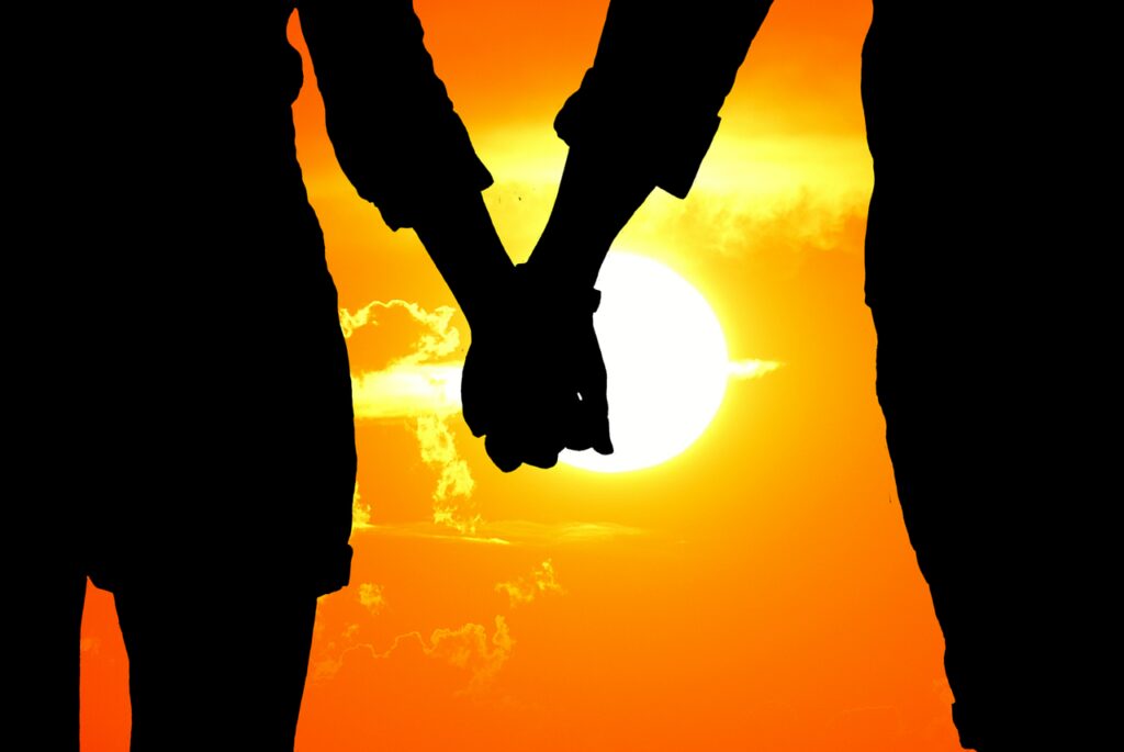 lovers, silhouette, sunset-Balancing Work and Marriage