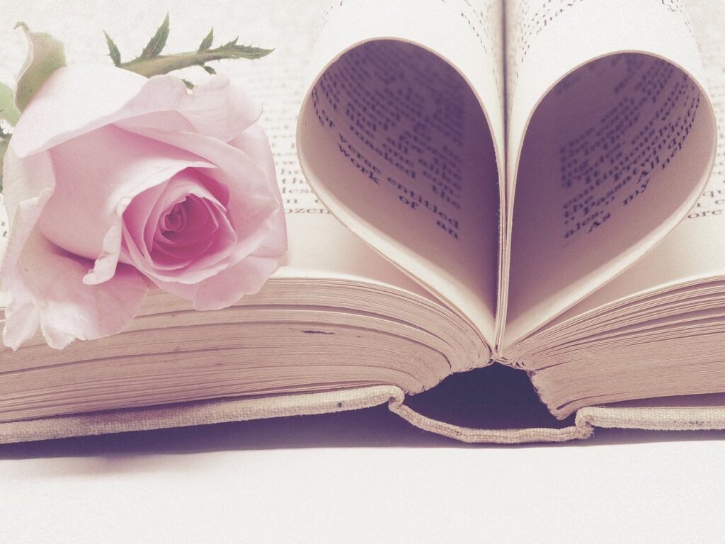 love story, valentine's day, book-Language of Roses