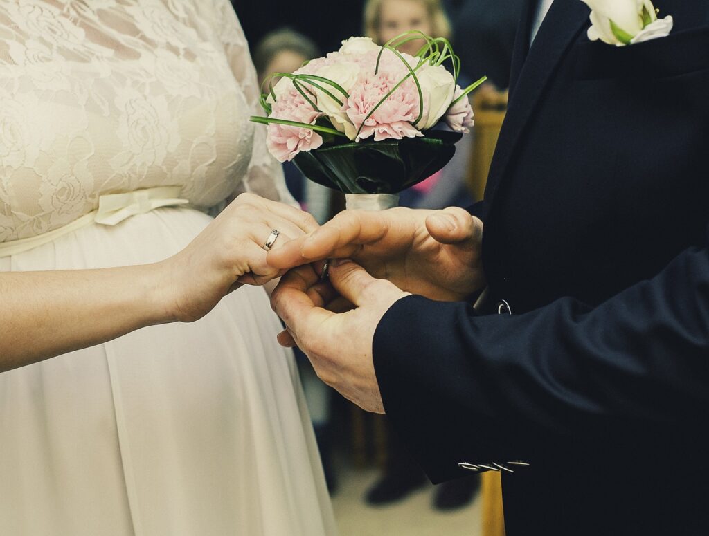 wedding, ceremony, bride-Signs He's Into You